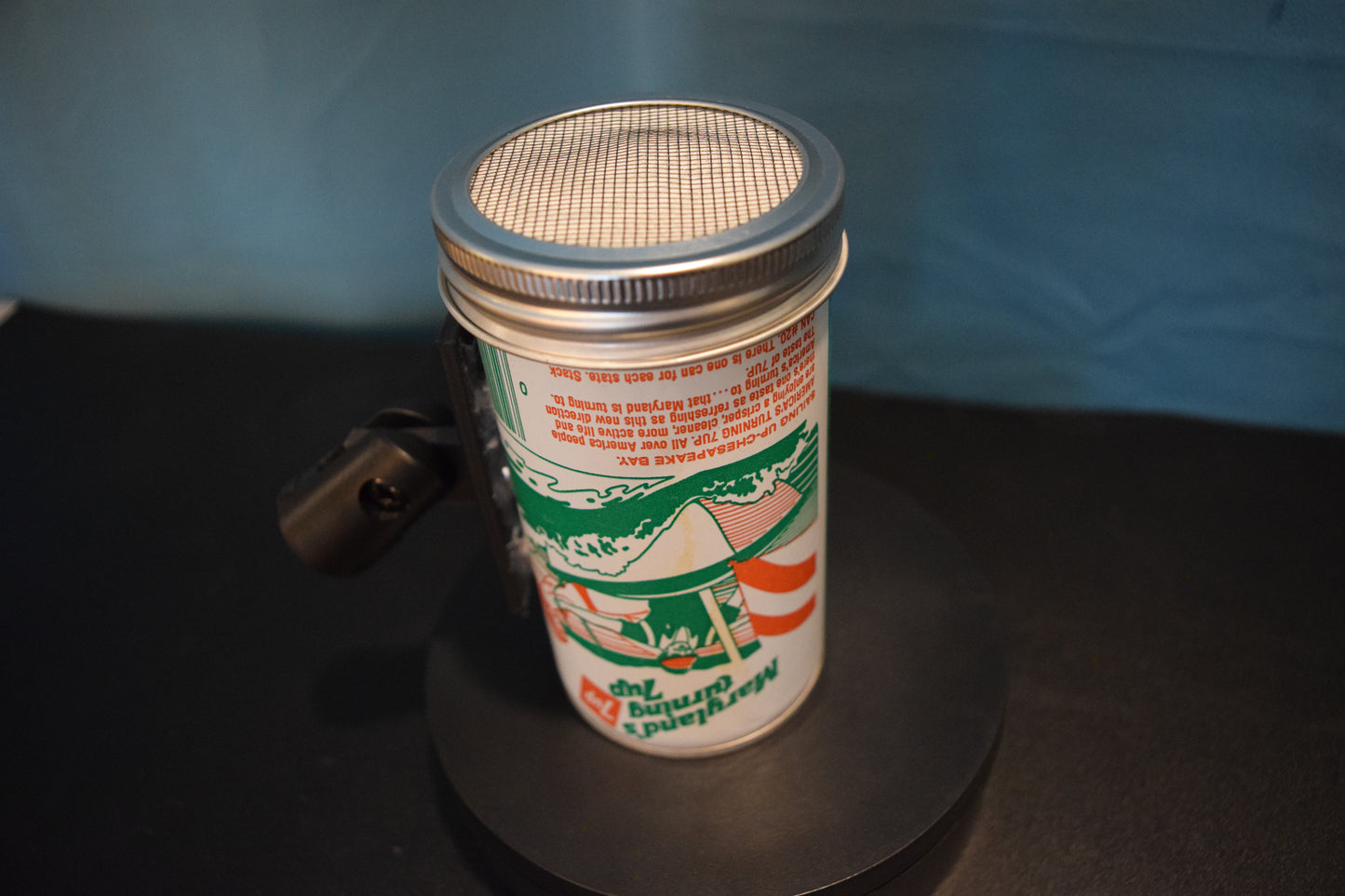 Lo Fi Soda Can Microphone - 50 States 1976 7Up Maryland