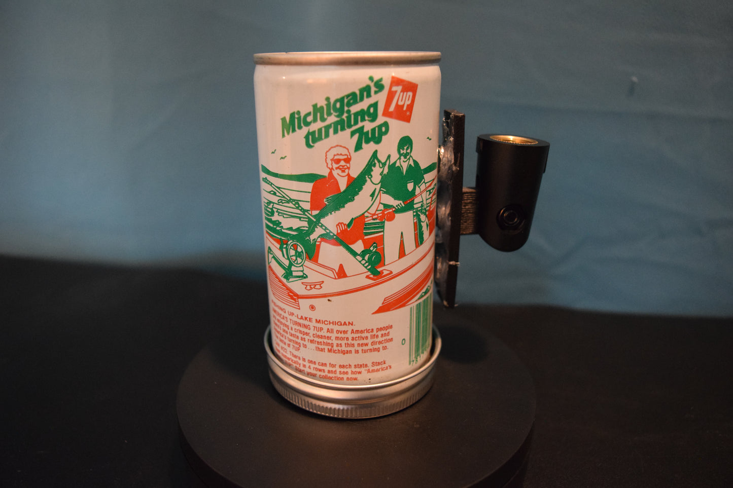 Lo Fi Soda Can Microphone - 50 States 1976 7Up Michigan