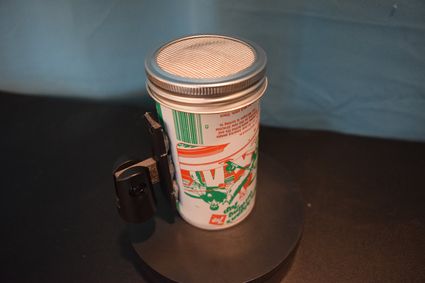 Lo Fi Soda Can Microphone - 50 States 1976 7Up Michigan