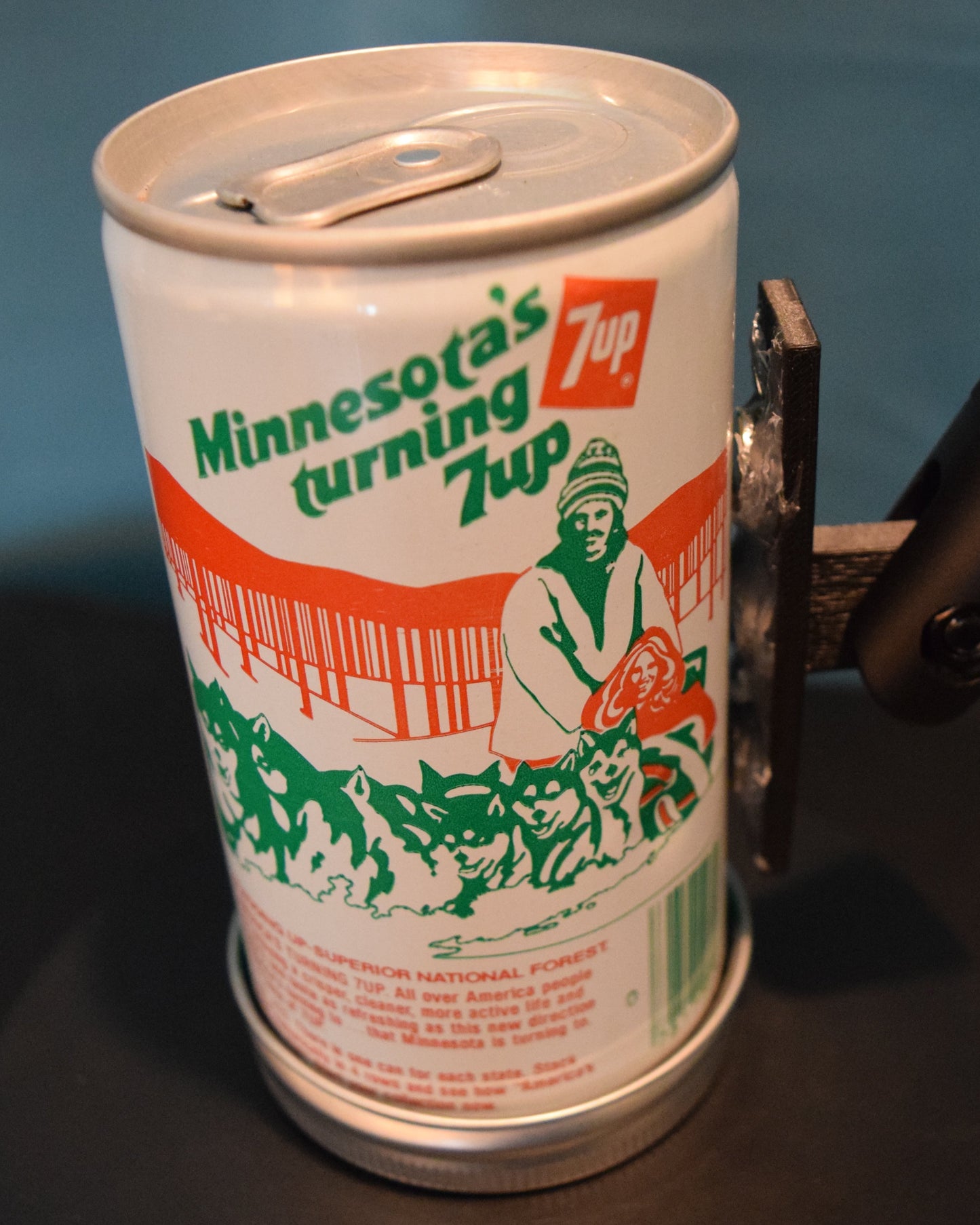 Lo Fi Soda Can Microphone - 50 States 1976 7Up Minnesota