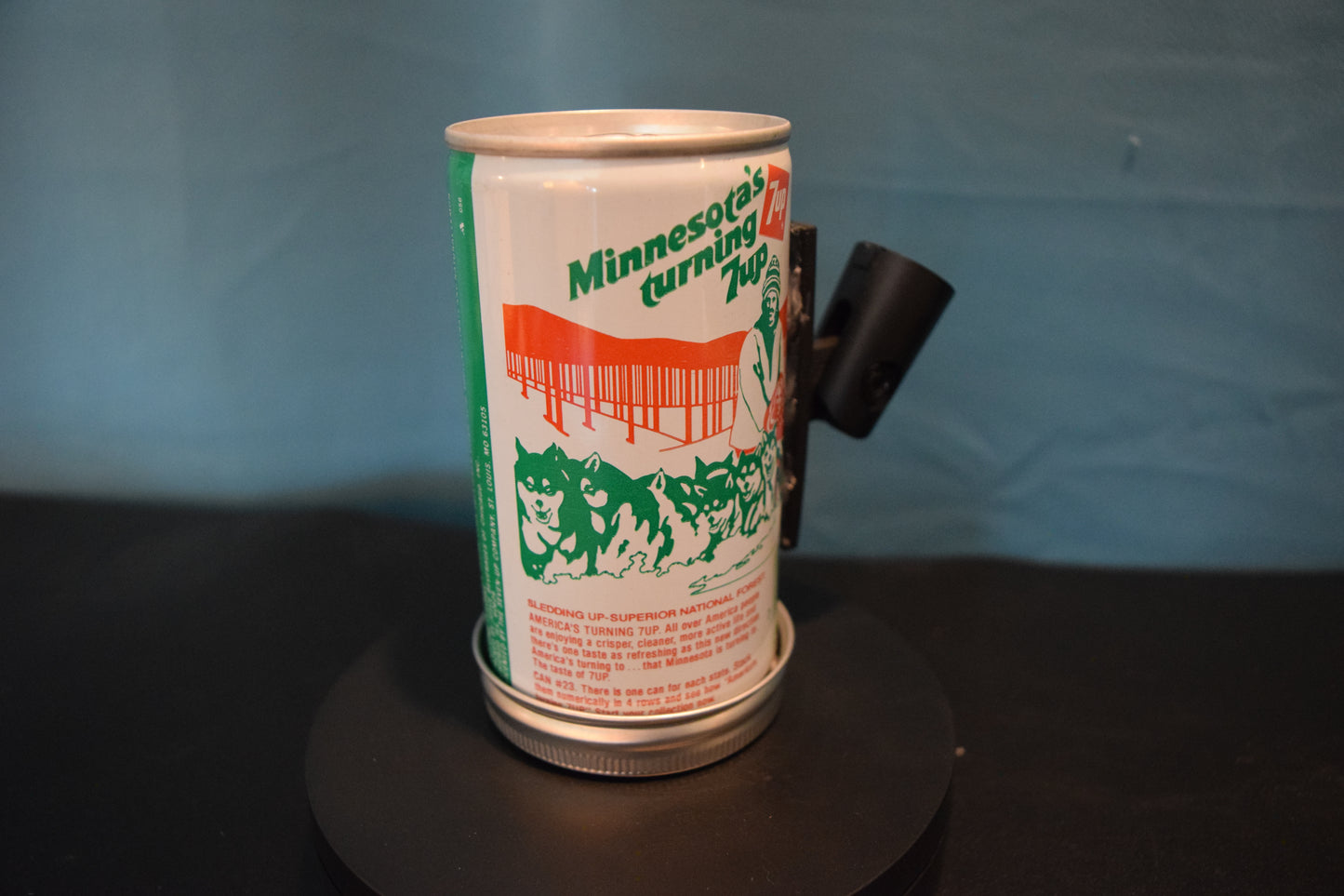 Lo Fi Soda Can Microphone - 50 States 1976 7Up Minnesota