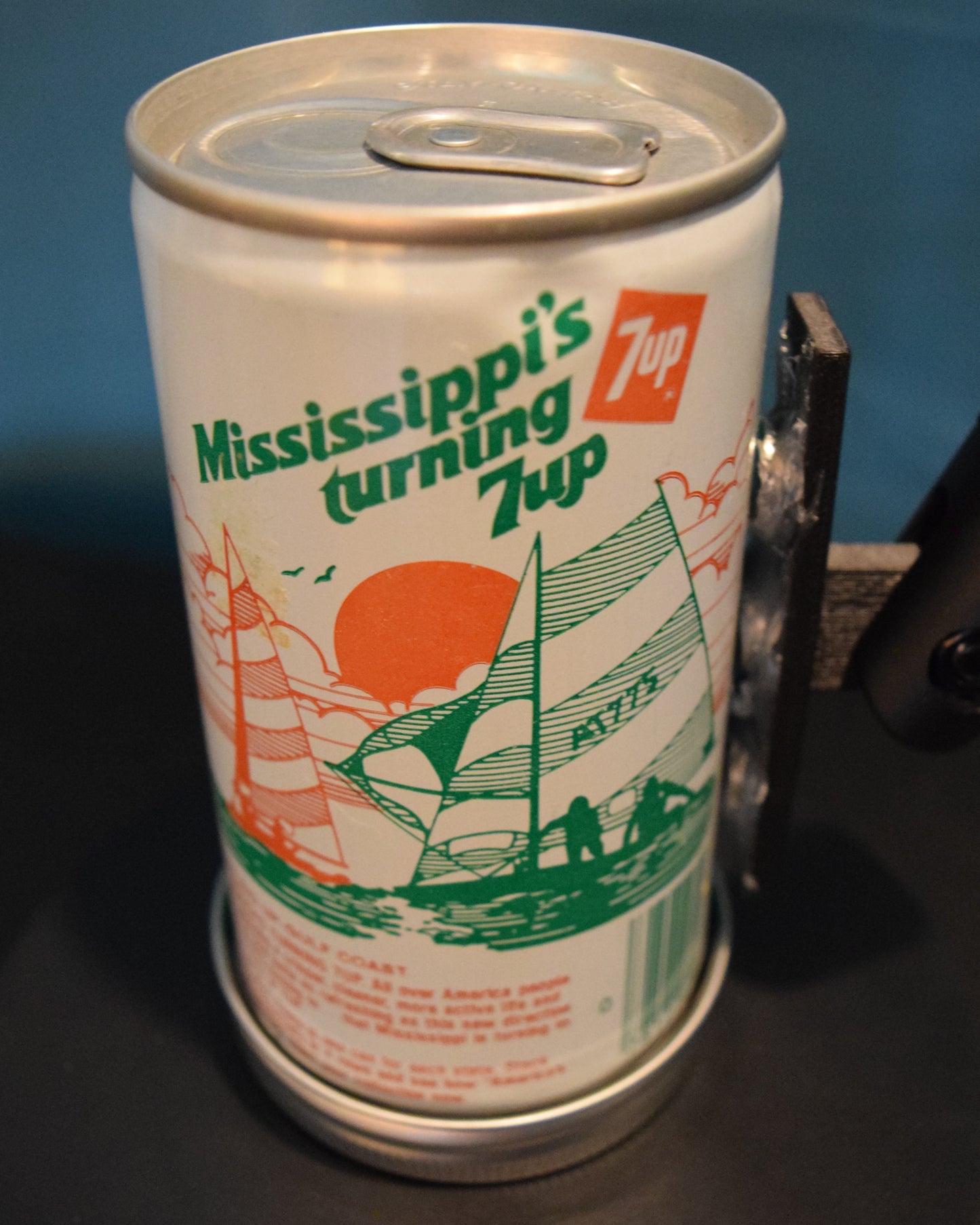 Lo Fi Soda Can Microphone - 50 States 1976 7Up Mississippi
