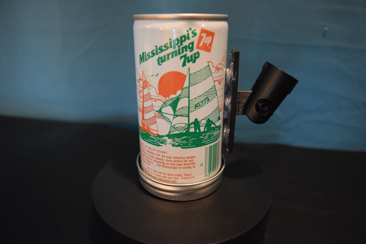 Lo Fi Soda Can Microphone - 50 States 1976 7Up Mississippi