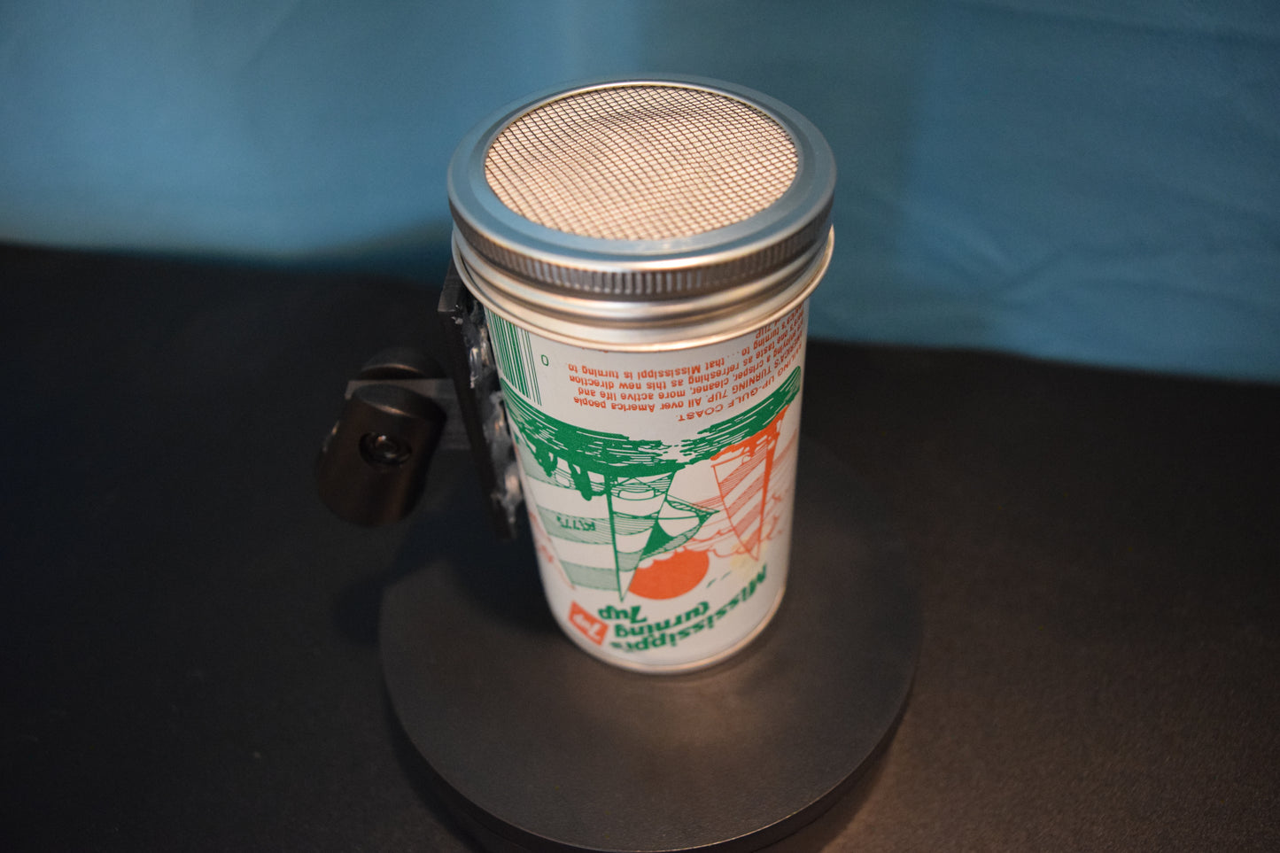 Lo Fi Soda Can Microphone - 50 States 1976 7Up Mississippi