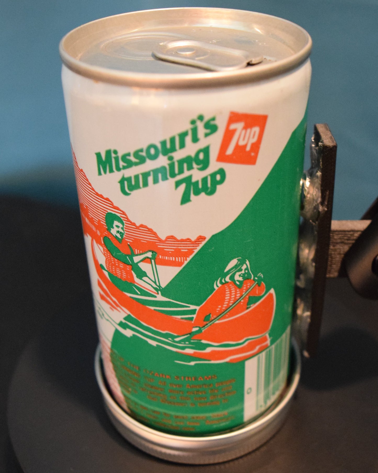 Lo Fi Soda Can Microphone - 50 States 1976 7Up Missouri