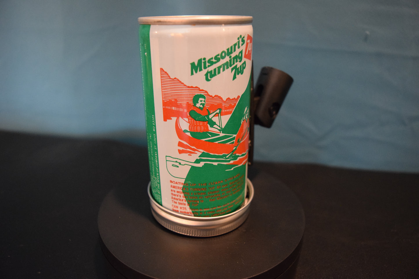 Lo Fi Soda Can Microphone - 50 States 1976 7Up Missouri