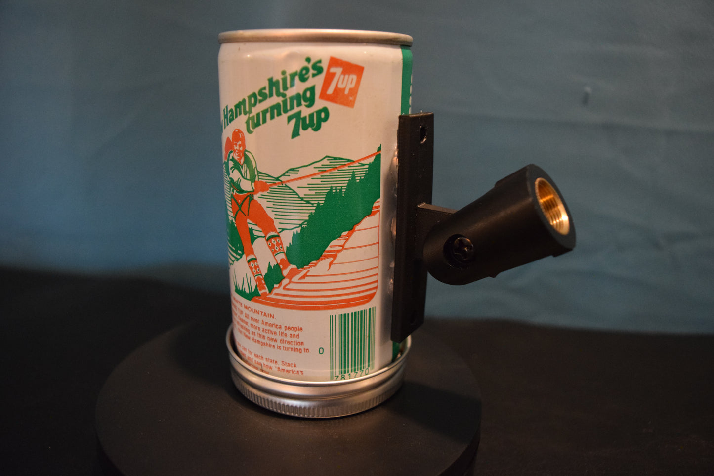 Lo Fi Soda Can Microphone - 50 States 1976 7Up New Hampshire