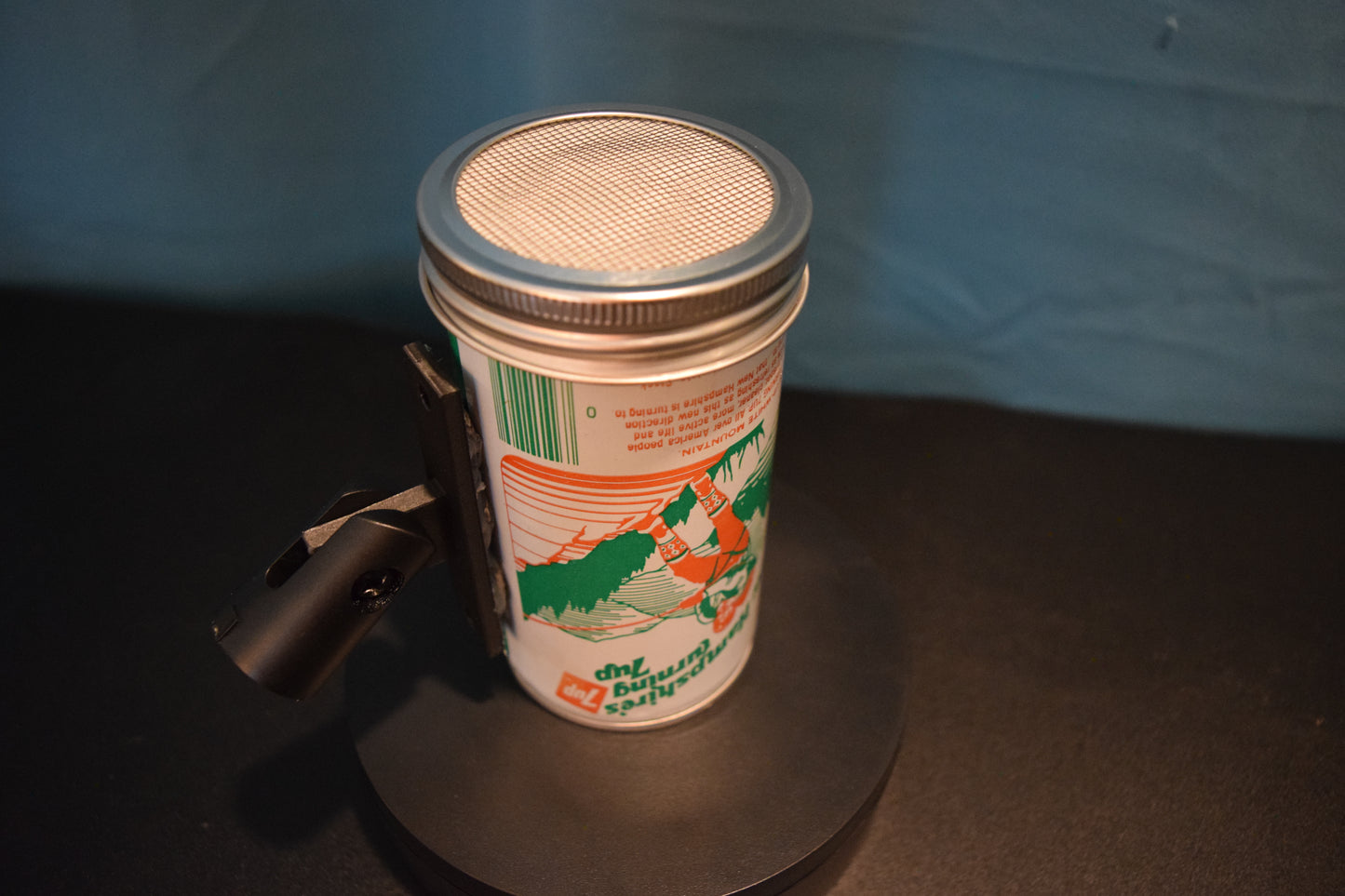 Lo Fi Soda Can Microphone - 50 States 1976 7Up New Hampshire