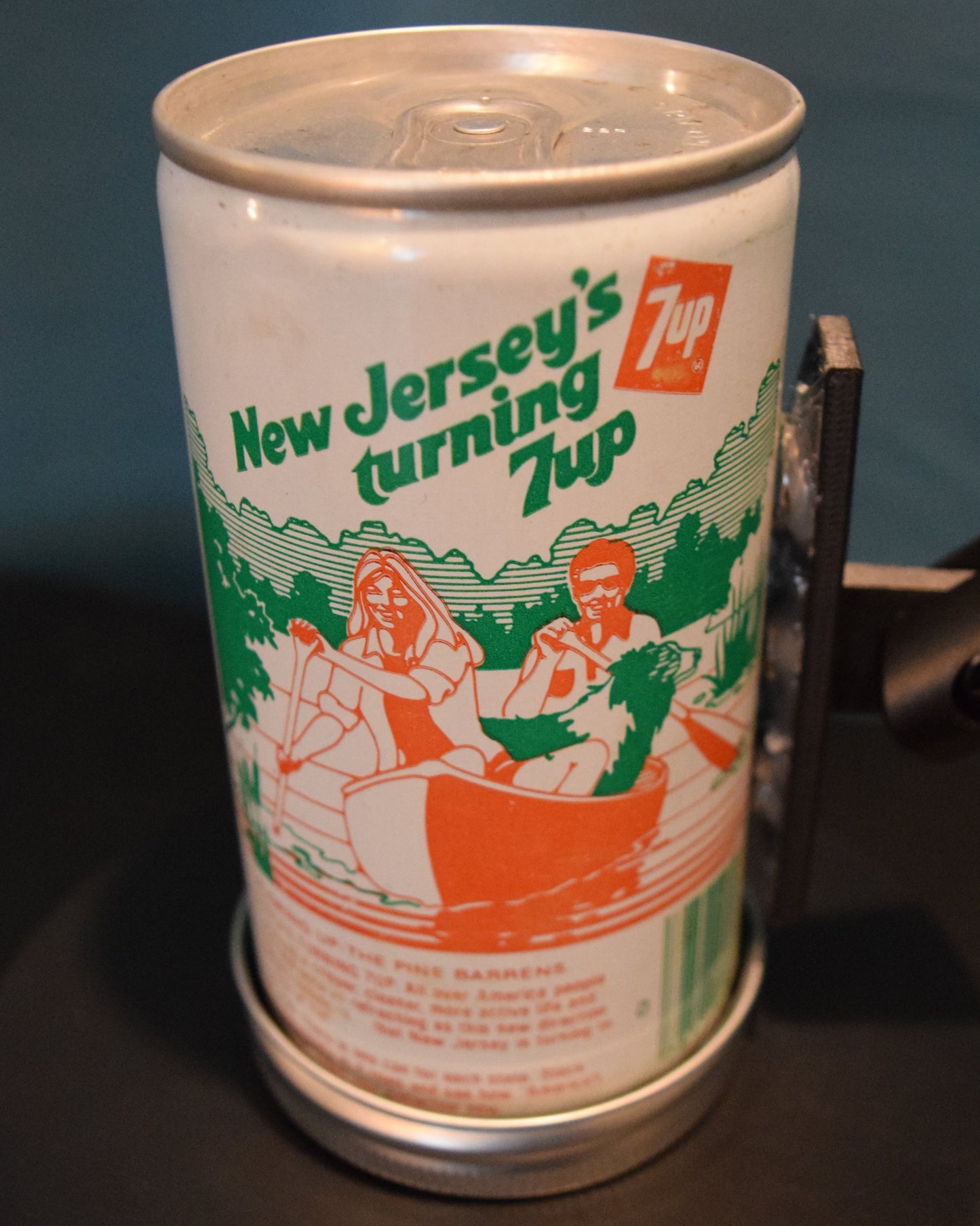 Lo Fi Soda Can Microphone - 50 States 1976 7Up New Jersey