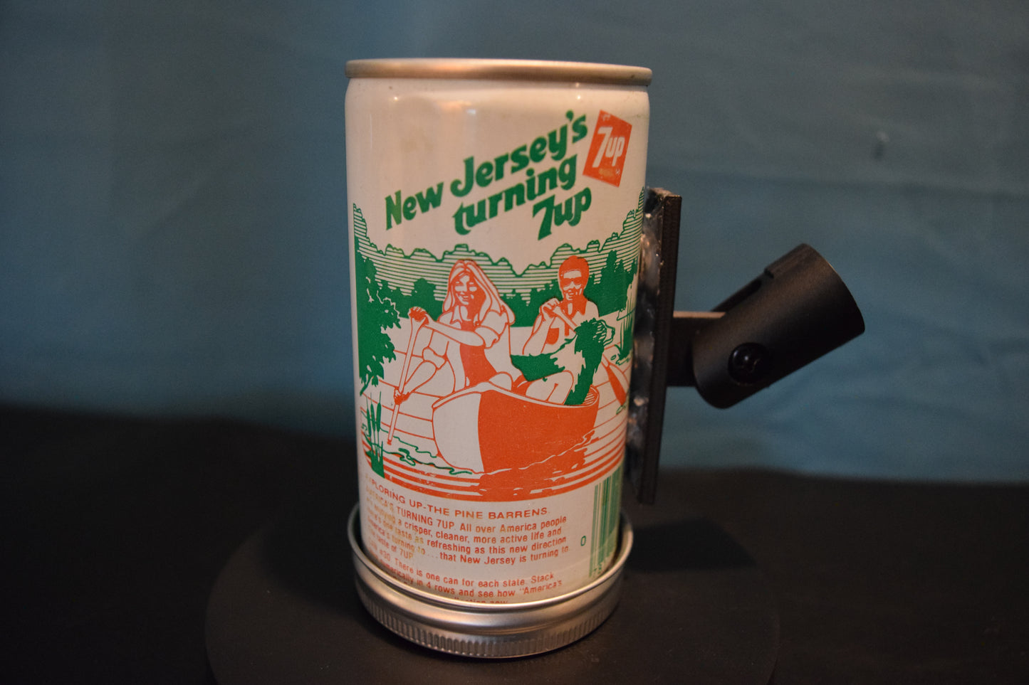 Lo Fi Soda Can Microphone - 50 States 1976 7Up New Jersey