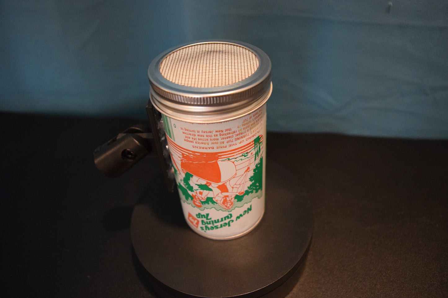 Lo Fi Soda Can Microphone - 50 States 1976 7Up New Jersey