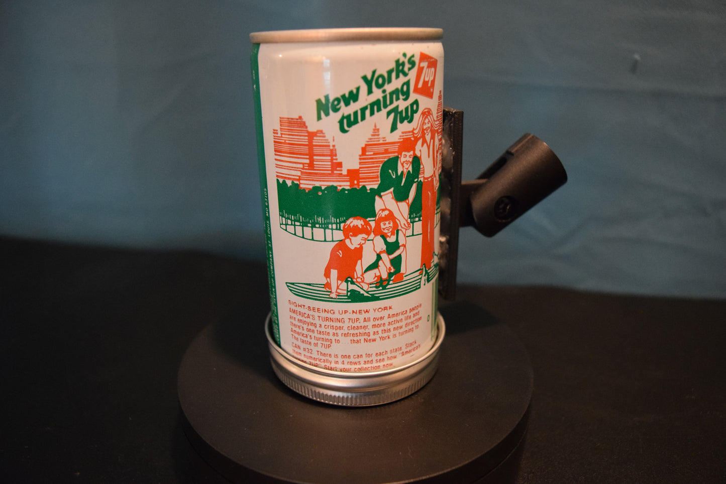Lo Fi Soda Can Microphone - 50 States 1976 7Up New York