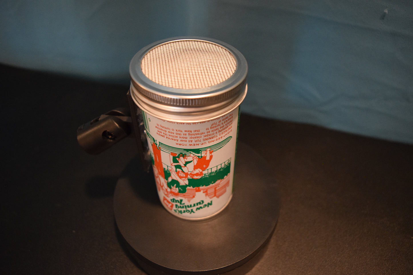 Lo Fi Soda Can Microphone - 50 States 1976 7Up New York