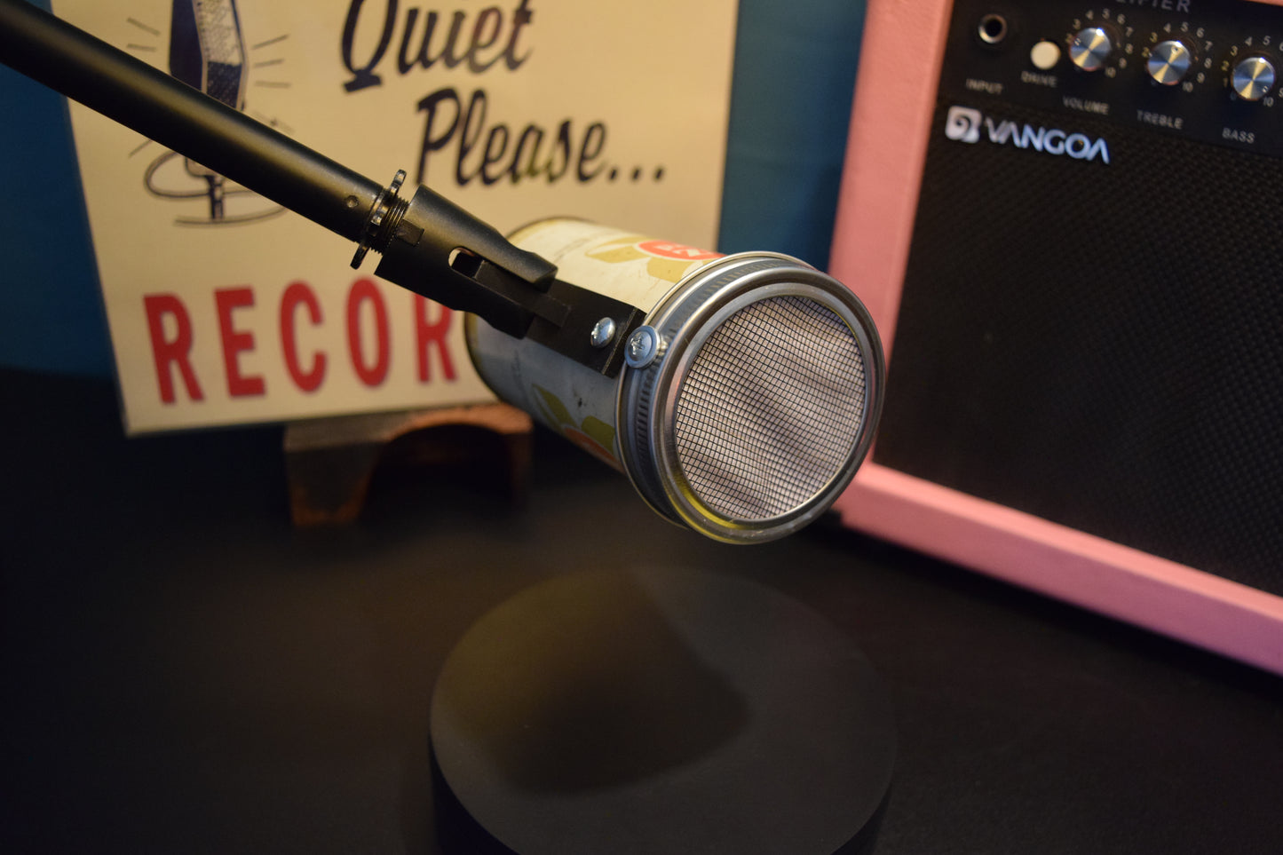 Lo Fi Beer Can Microphone - Blitz Weinhard Portland, Oregon