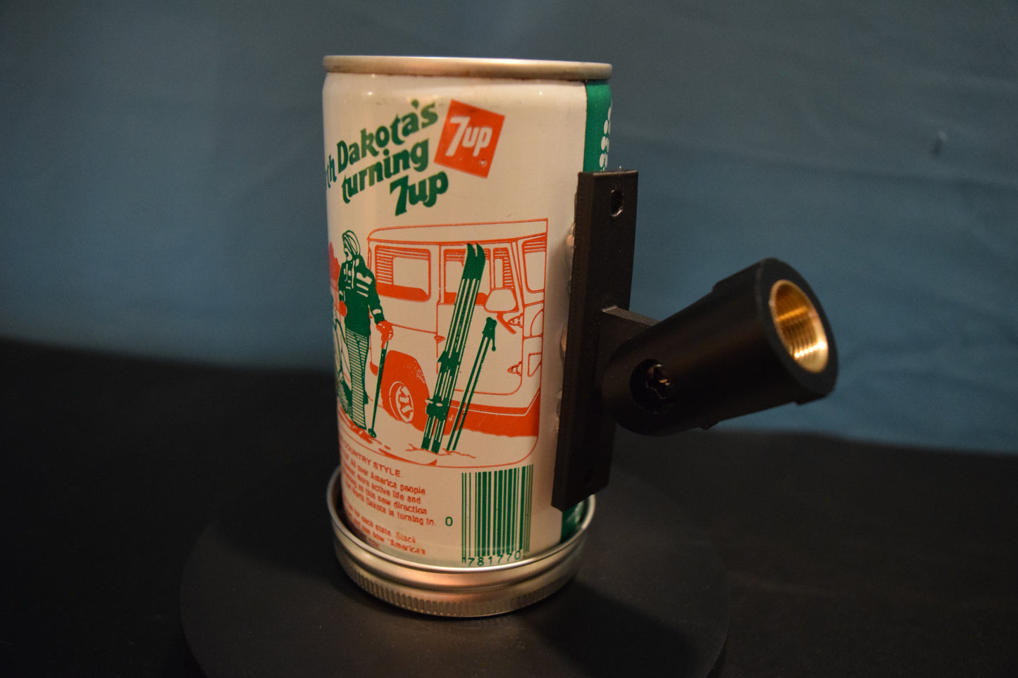 Lo Fi Soda Can Microphone - 50 States 1976 7Up North Dakota