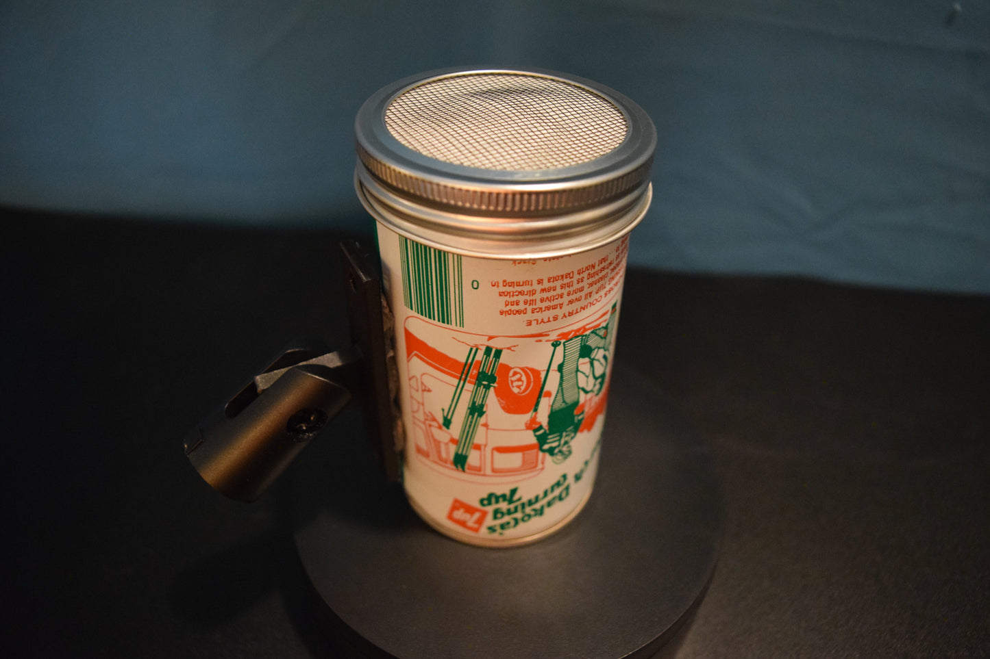 Lo Fi Soda Can Microphone - 50 States 1976 7Up North Dakota