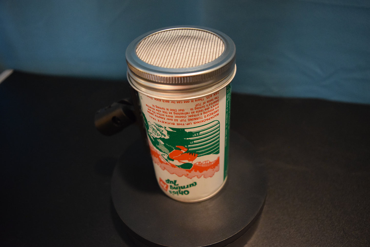Lo Fi Soda Can Microphone - 50 States 1976 7Up Ohio