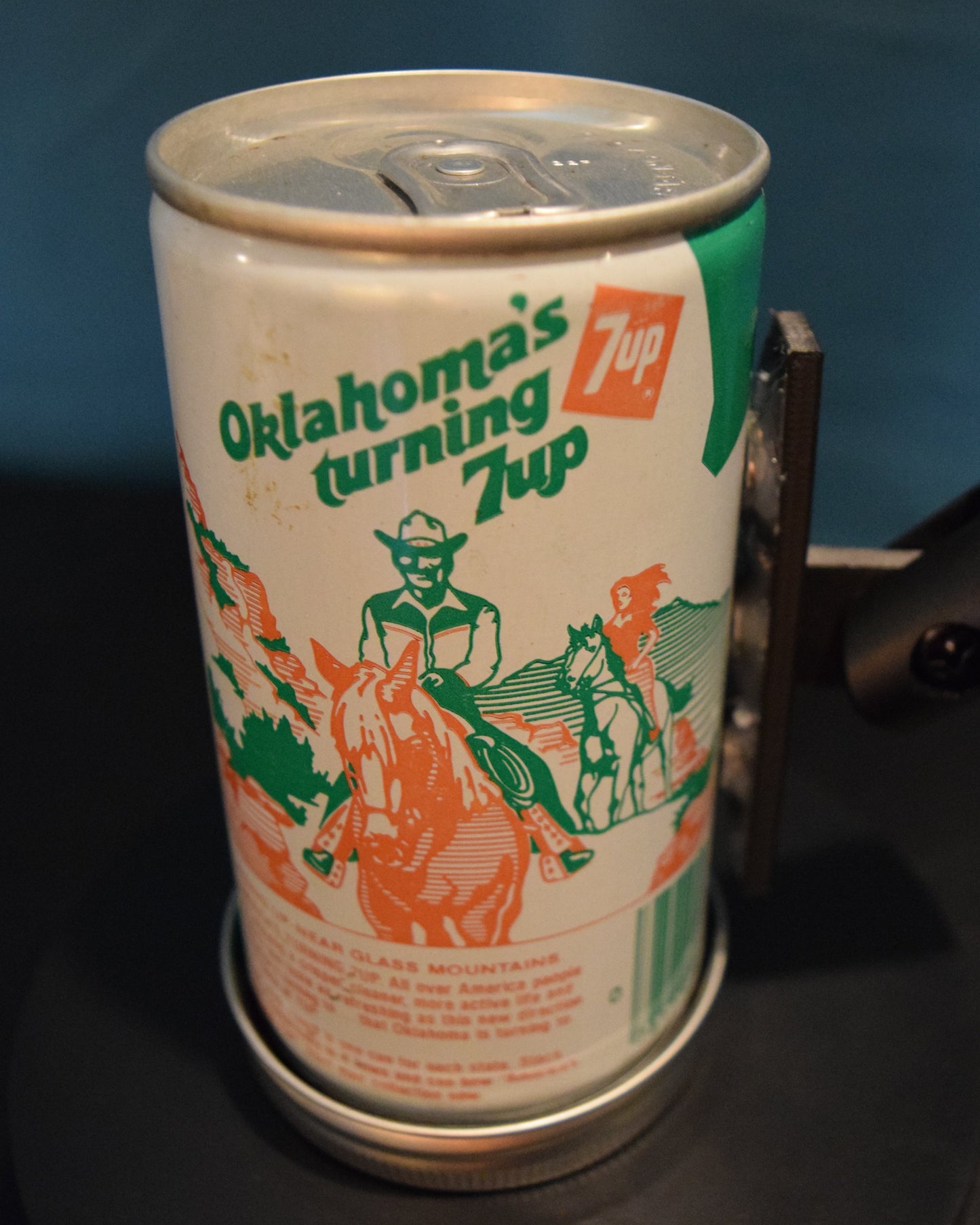 Lo Fi Soda Can Microphone - 50 States 1976 7Up Oklahoma