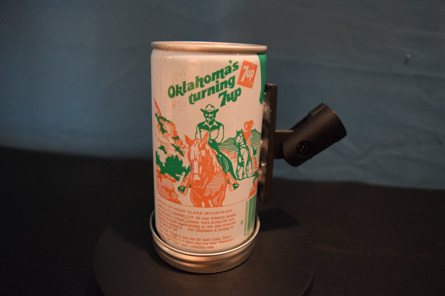 Lo Fi Soda Can Microphone - 50 States 1976 7Up Oklahoma