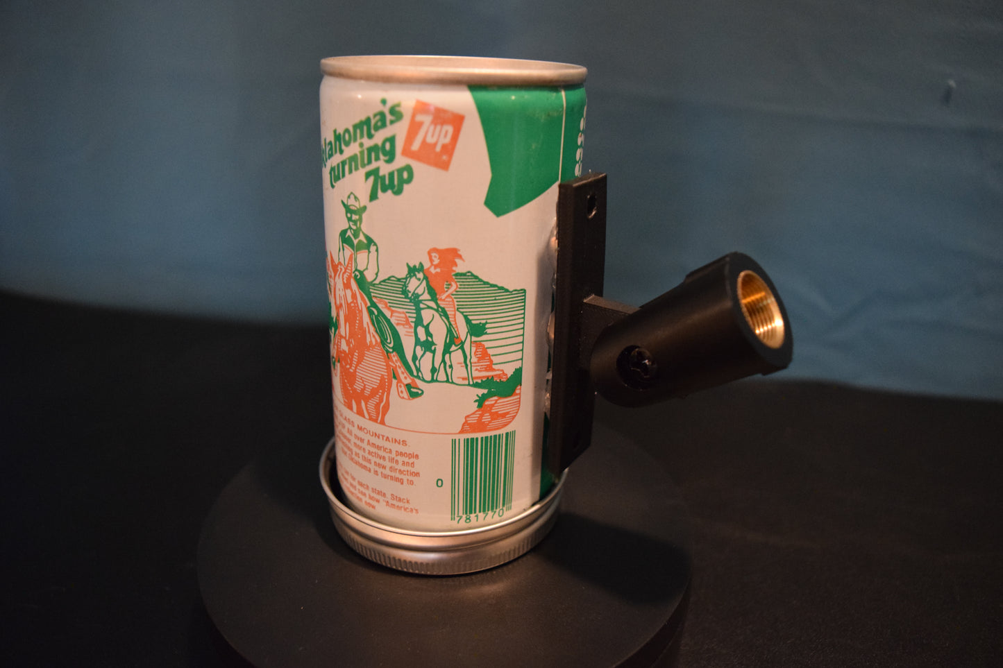 Lo Fi Soda Can Microphone - 50 States 1976 7Up Oklahoma
