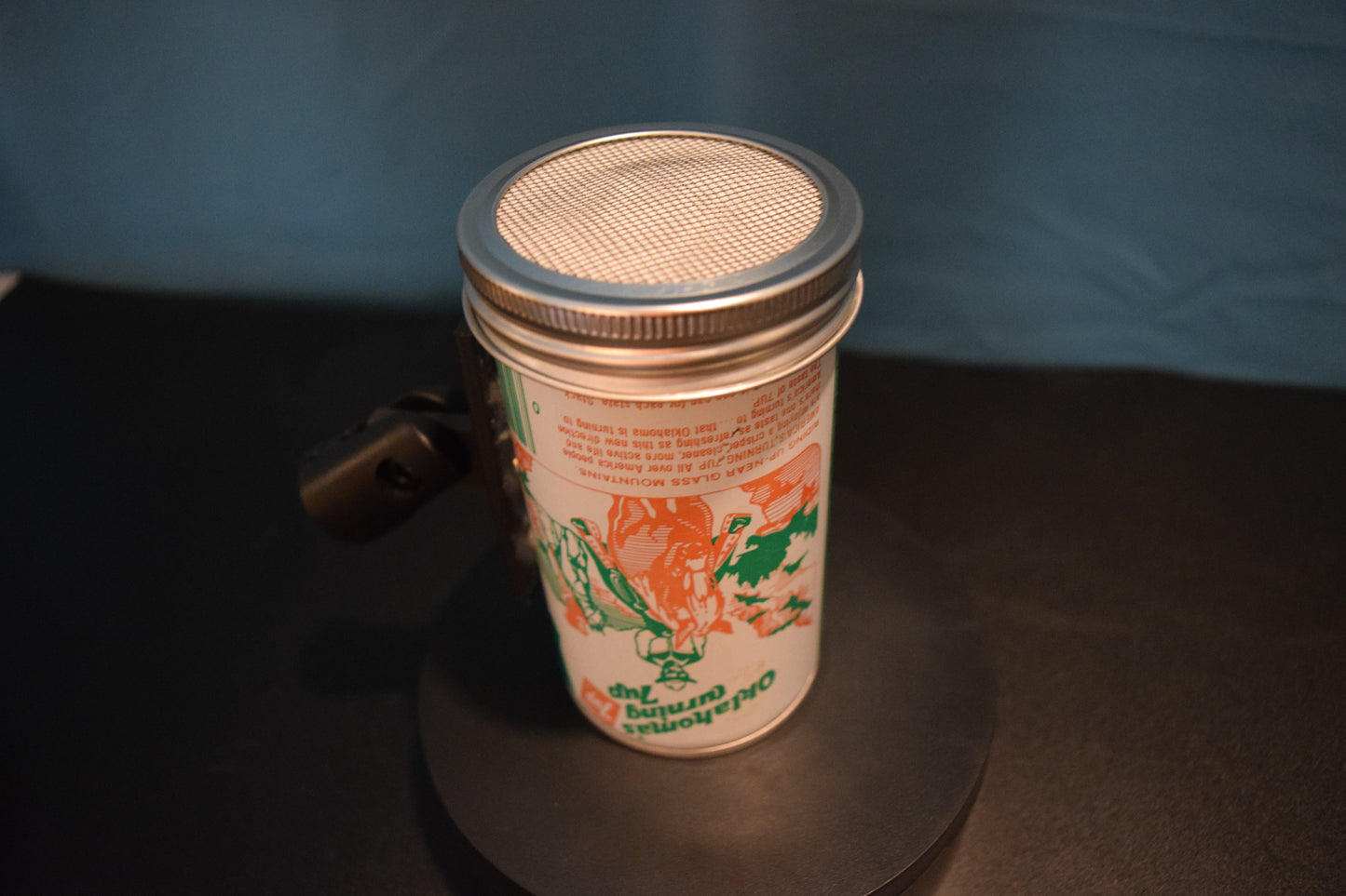 Lo Fi Soda Can Microphone - 50 States 1976 7Up Oklahoma
