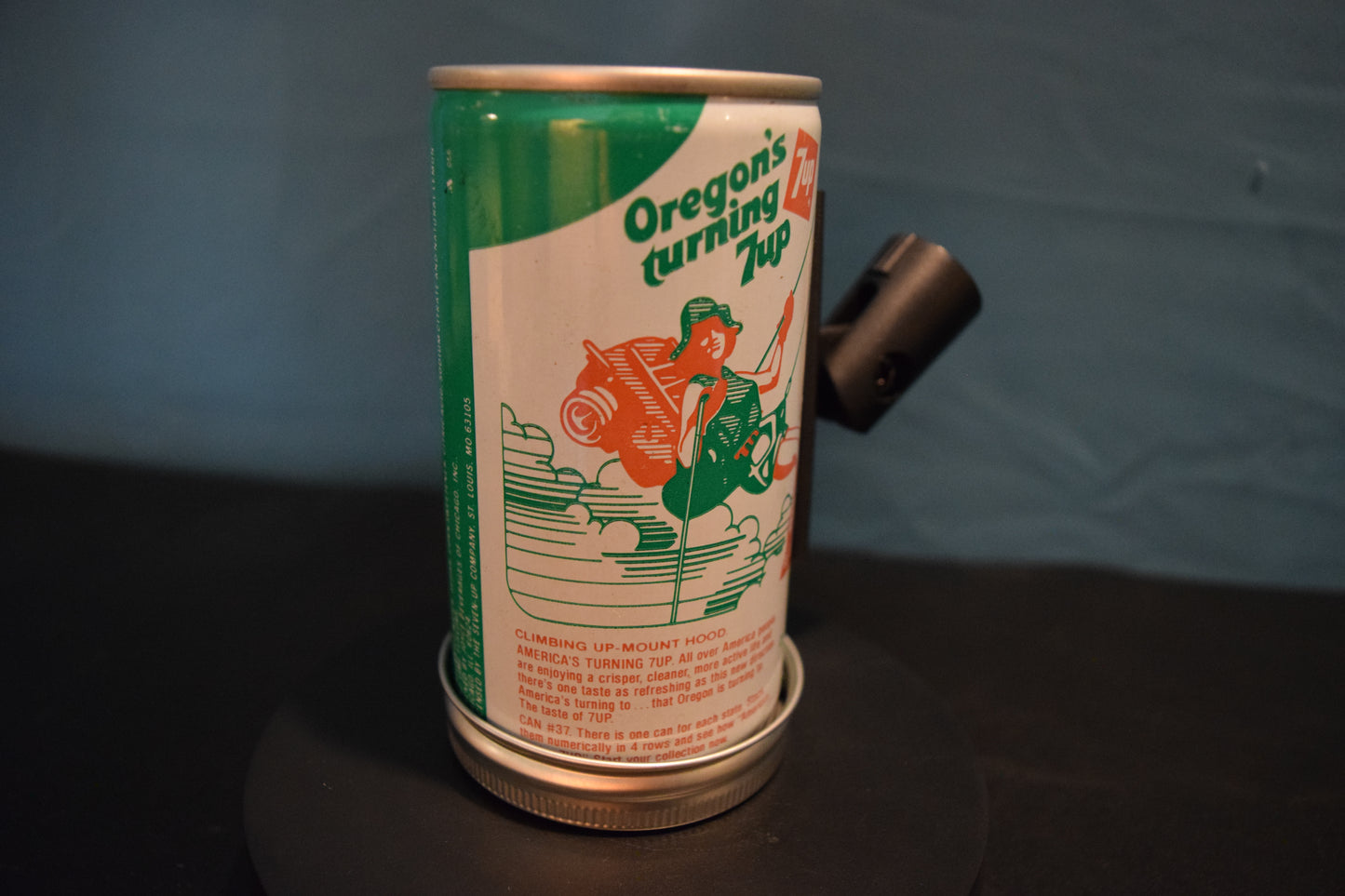 Lo Fi Soda Can Microphone - 50 States 1976 7Up Oregon
