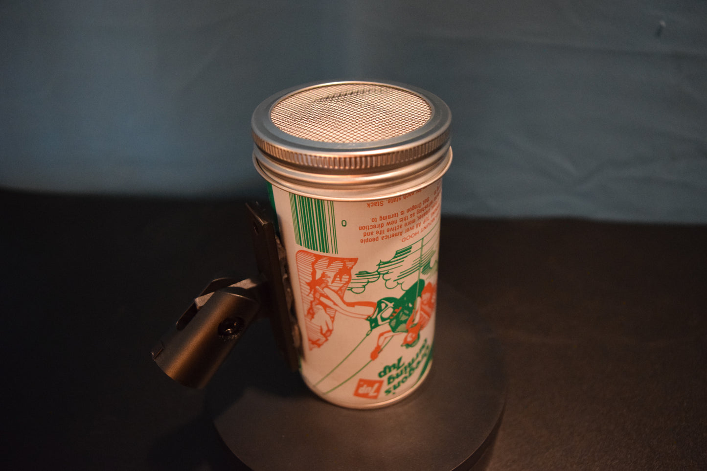 Lo Fi Soda Can Microphone - 50 States 1976 7Up Oregon