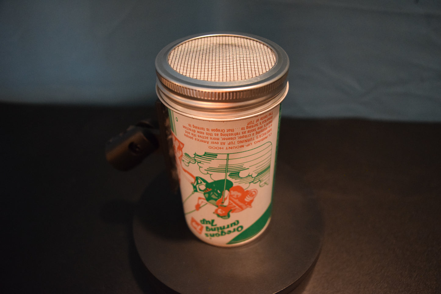 Lo Fi Soda Can Microphone - 50 States 1976 7Up Oregon