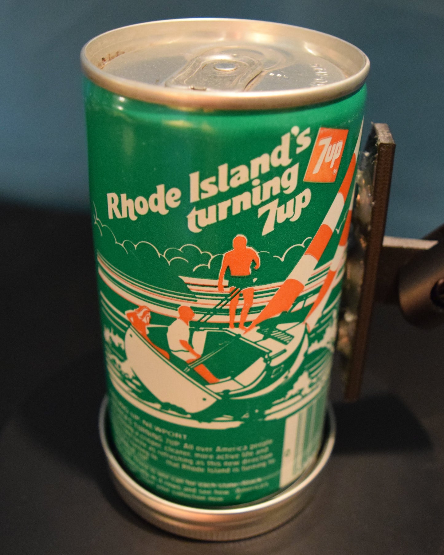 Lo Fi Soda Can Microphone - 50 States 1976 7Up Rhode Island