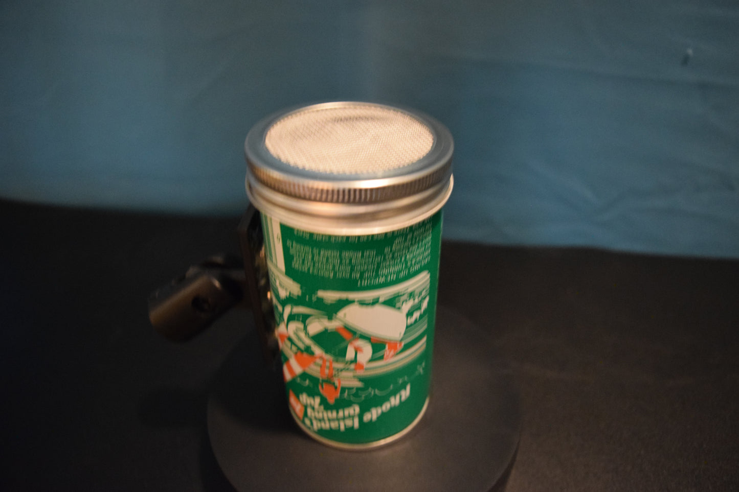 Lo Fi Soda Can Microphone - 50 States 1976 7Up Rhode Island