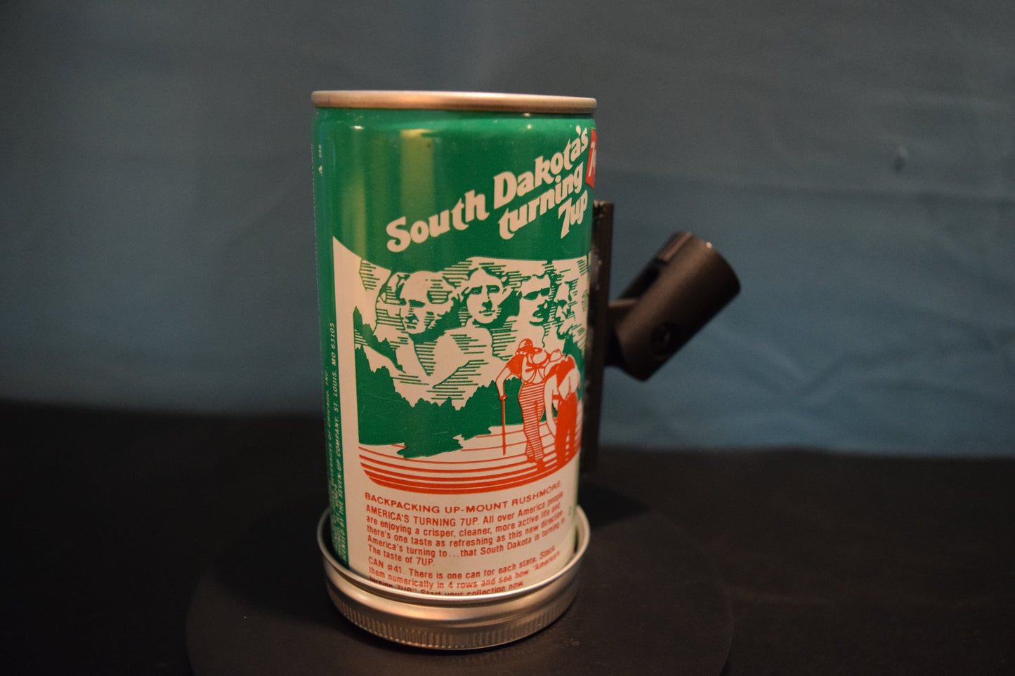 Lo Fi Soda Can Microphone - 50 States 1976 7Up South Dakota