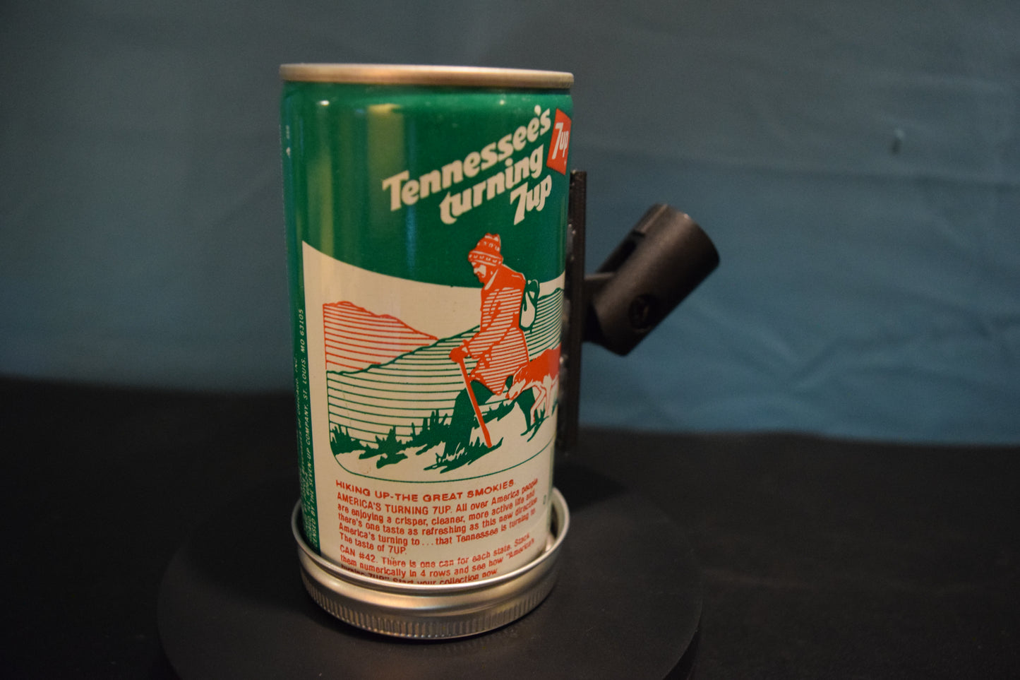 Lo Fi Soda Can Microphone - 50 States 1976 7Up Tennessee