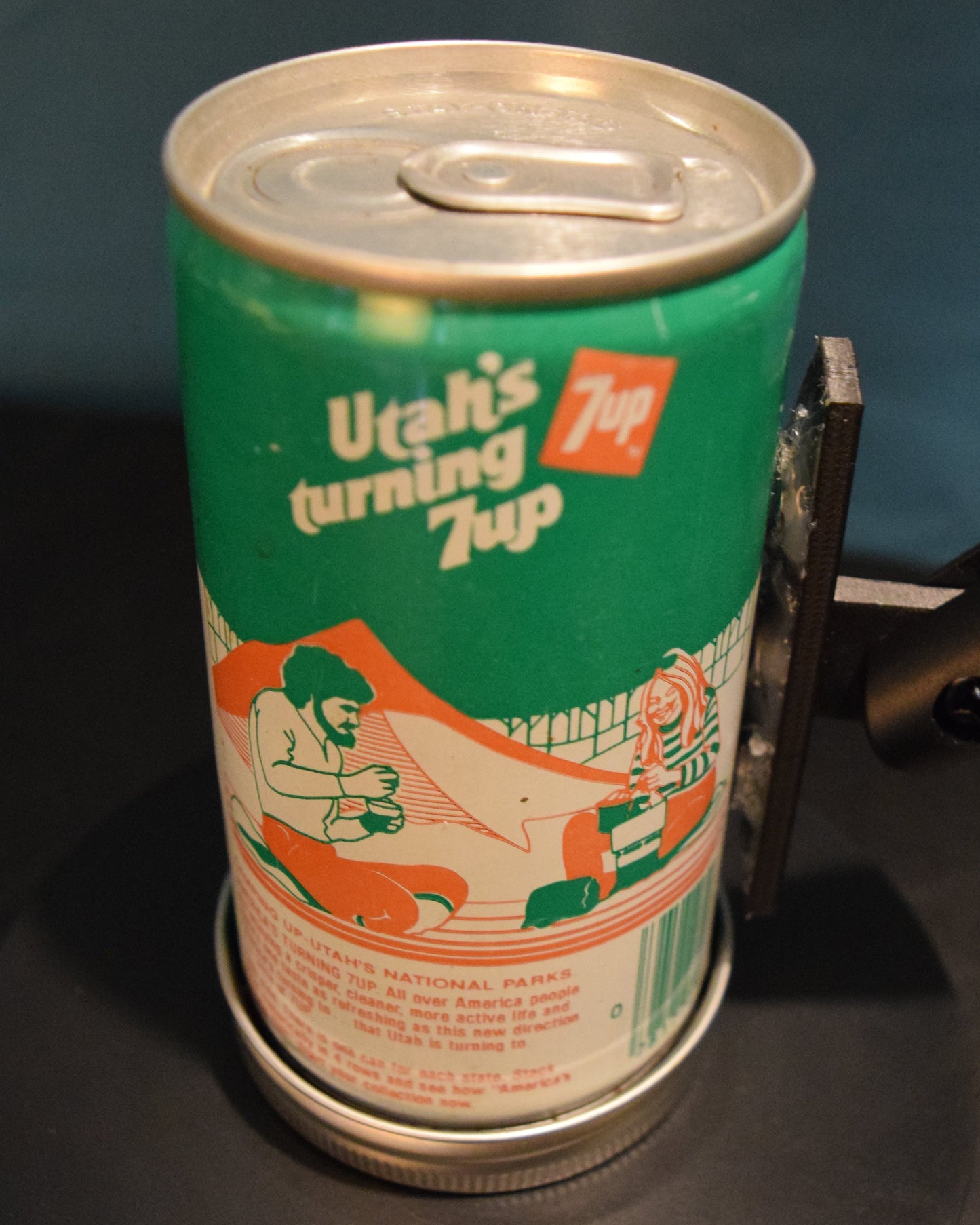 Lo Fi Soda Can Microphone - 50 States 1976 7Up Utah