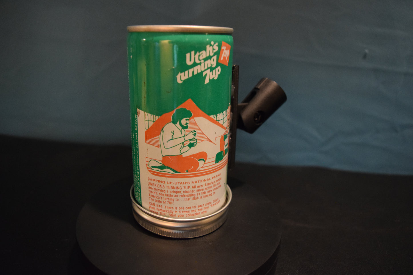 Lo Fi Soda Can Microphone - 50 States 1976 7Up Utah