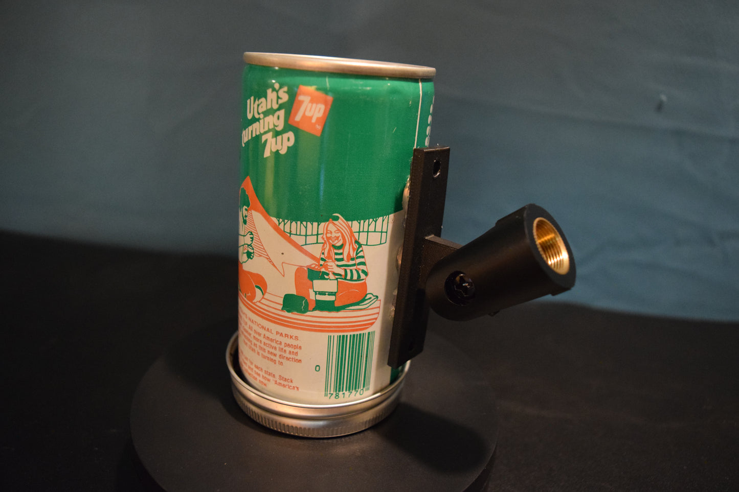 Lo Fi Soda Can Microphone - 50 States 1976 7Up Utah