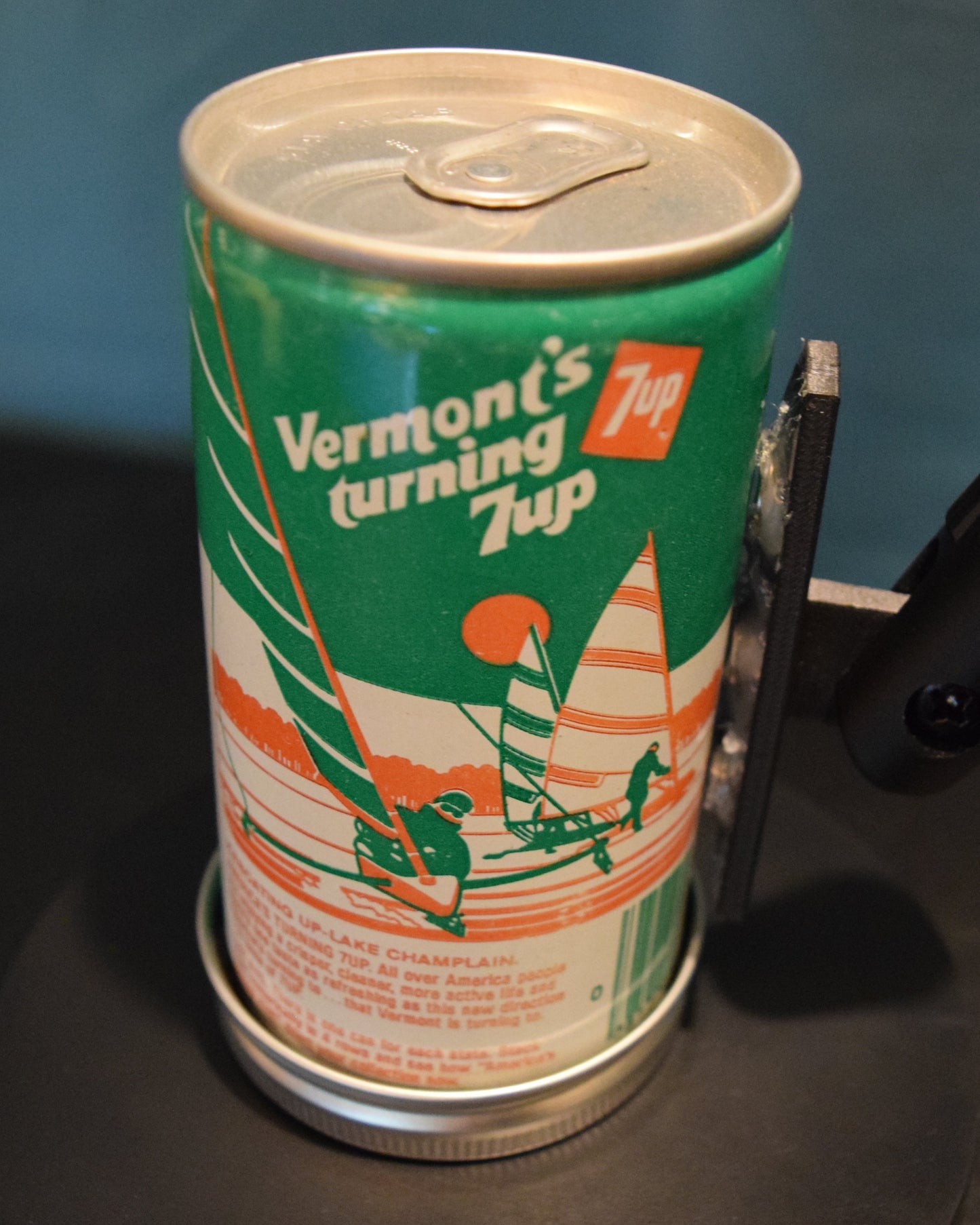Lo Fi Soda Can Microphone - 50 States 1976 7Up Vermont