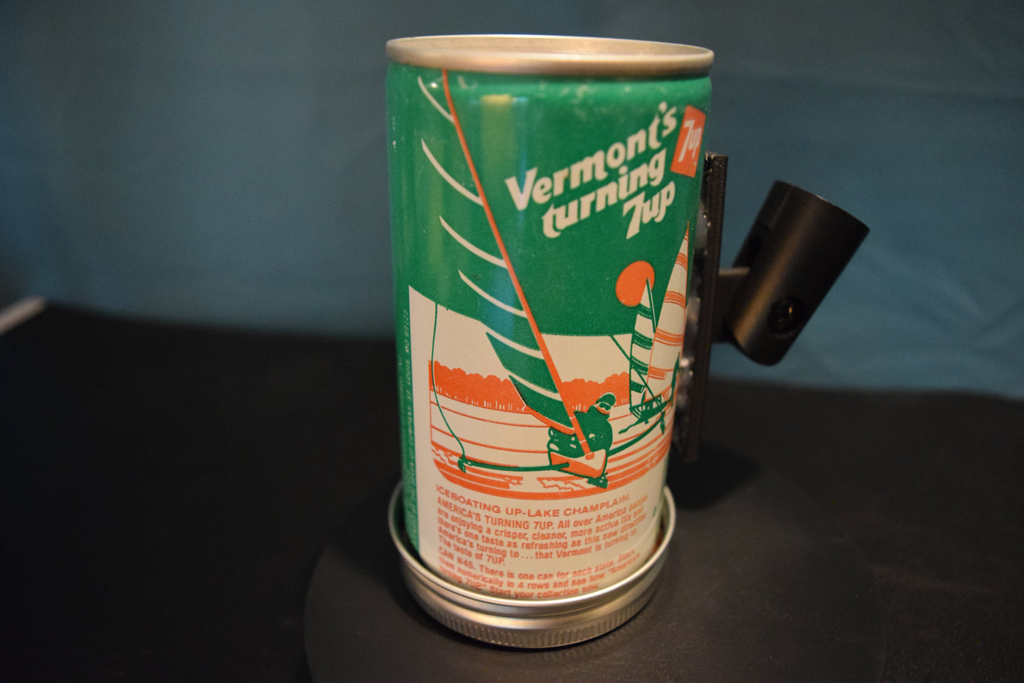 Lo Fi Soda Can Microphone - 50 States 1976 7Up Vermont