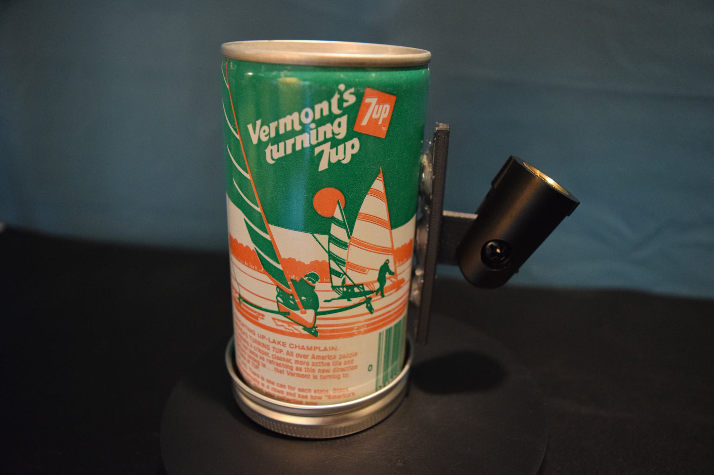Lo Fi Soda Can Microphone - 50 States 1976 7Up Vermont