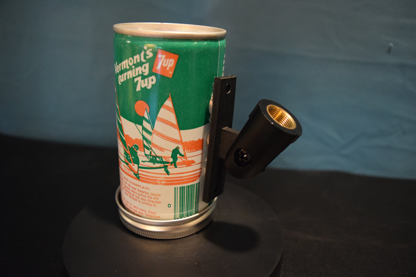 Lo Fi Soda Can Microphone - 50 States 1976 7Up Vermont