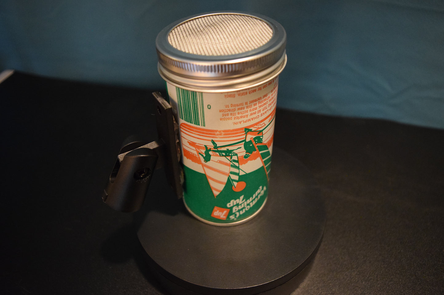 Lo Fi Soda Can Microphone - 50 States 1976 7Up Vermont