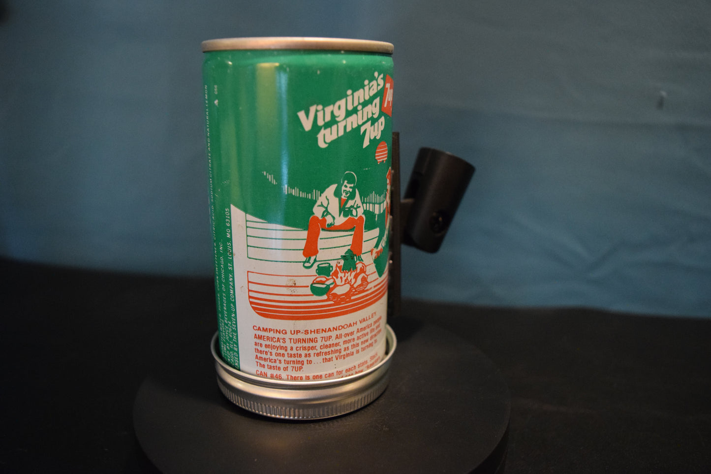 Lo Fi Soda Can Microphone - 50 States 1976 7Up Virginia