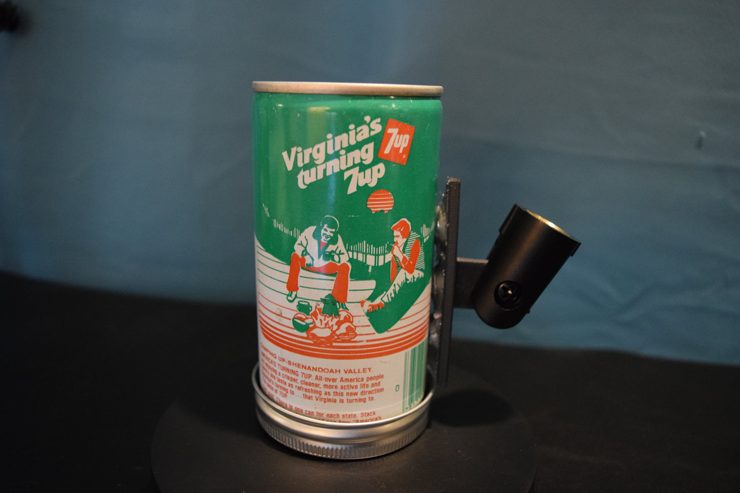Lo Fi Soda Can Microphone - 50 States 1976 7Up Virginia
