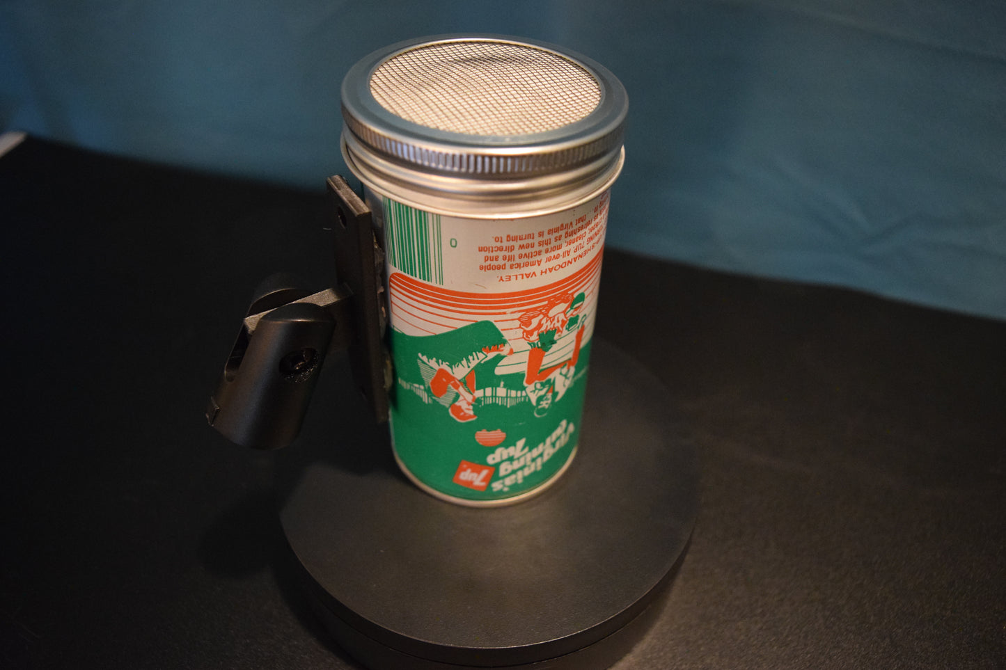 Lo Fi Soda Can Microphone - 50 States 1976 7Up Virginia
