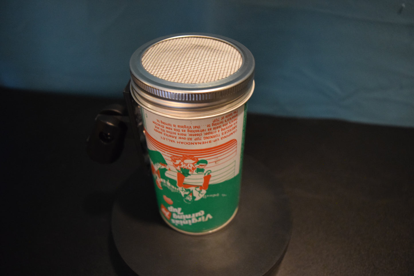 Lo Fi Soda Can Microphone - 50 States 1976 7Up Virginia