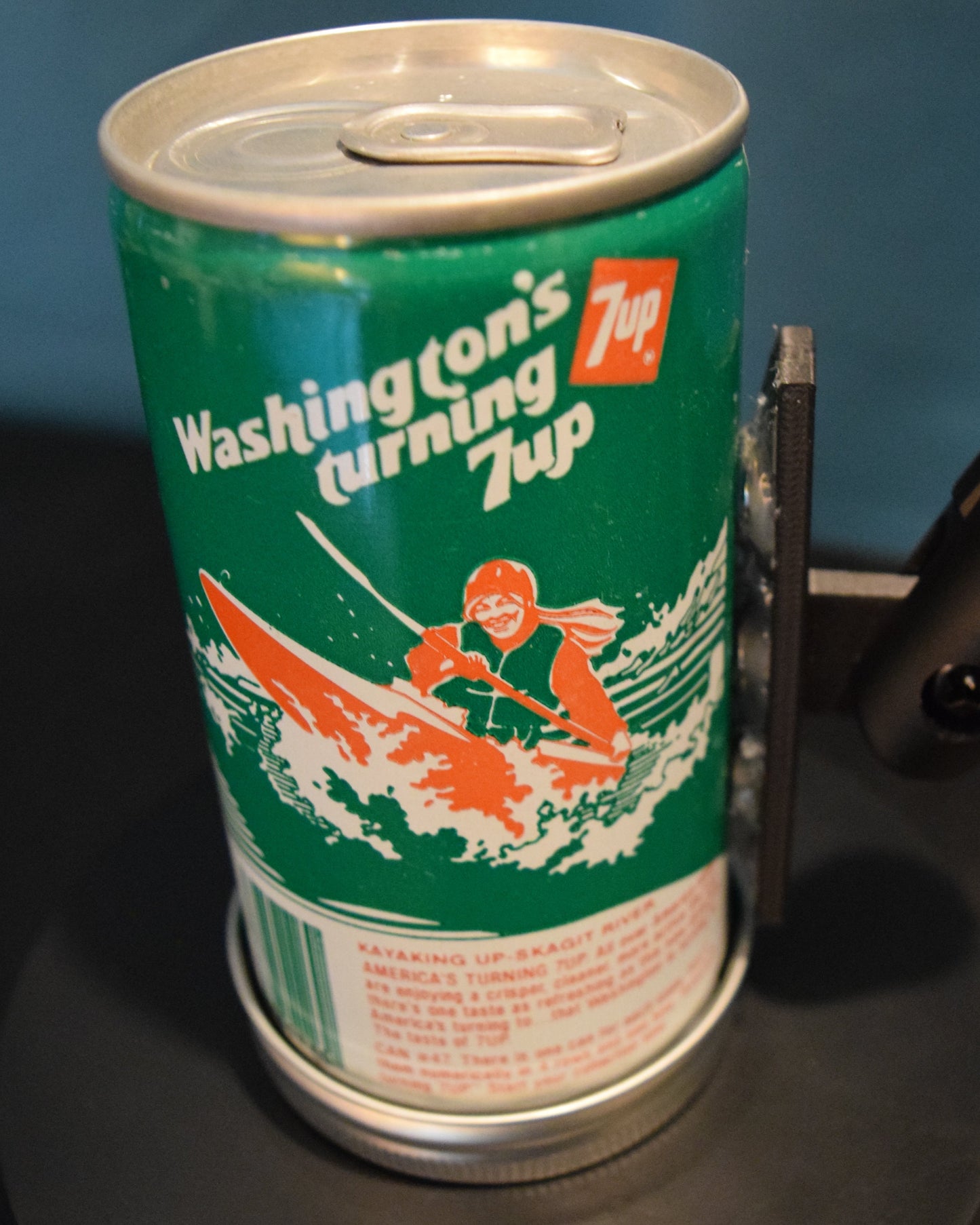 Lo Fi Soda Can Microphone - 50 States 1976 7Up Washington