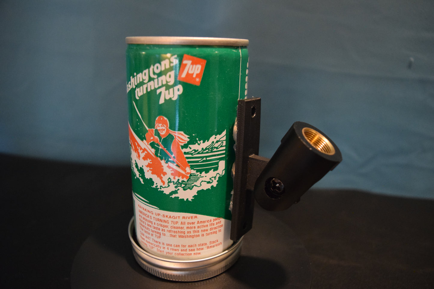 Lo Fi Soda Can Microphone - 50 States 1976 7Up Washington