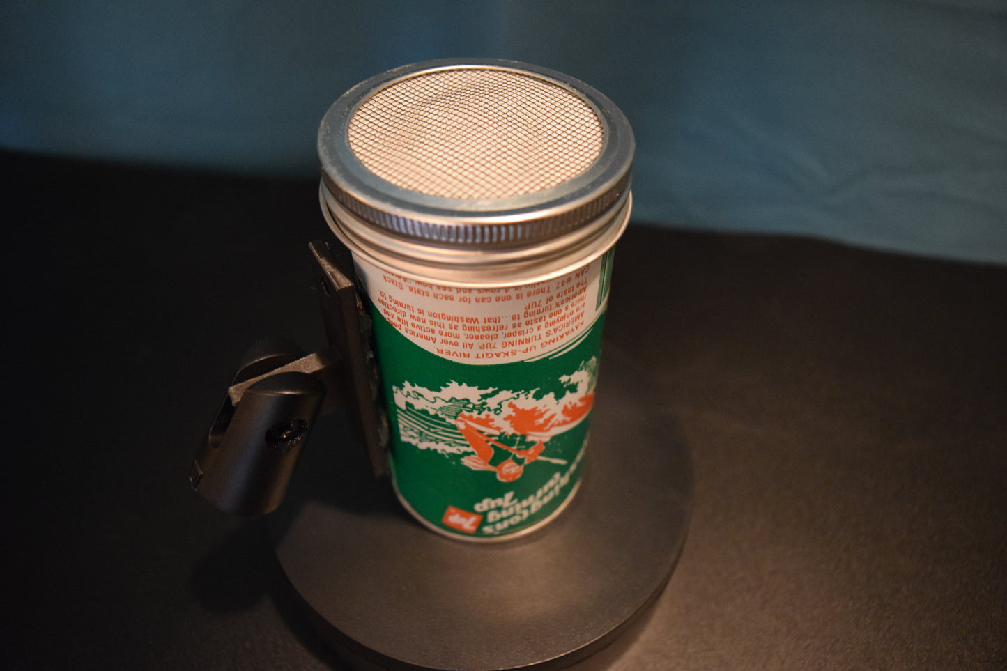 Lo Fi Soda Can Microphone - 50 States 1976 7Up Washington