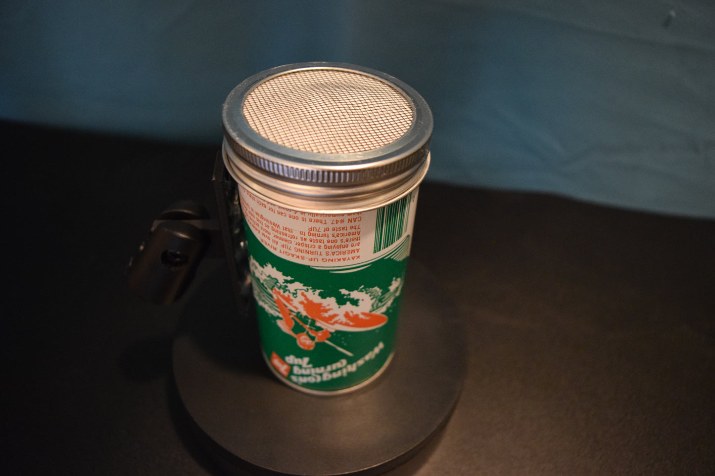 Lo Fi Soda Can Microphone - 50 States 1976 7Up Washington