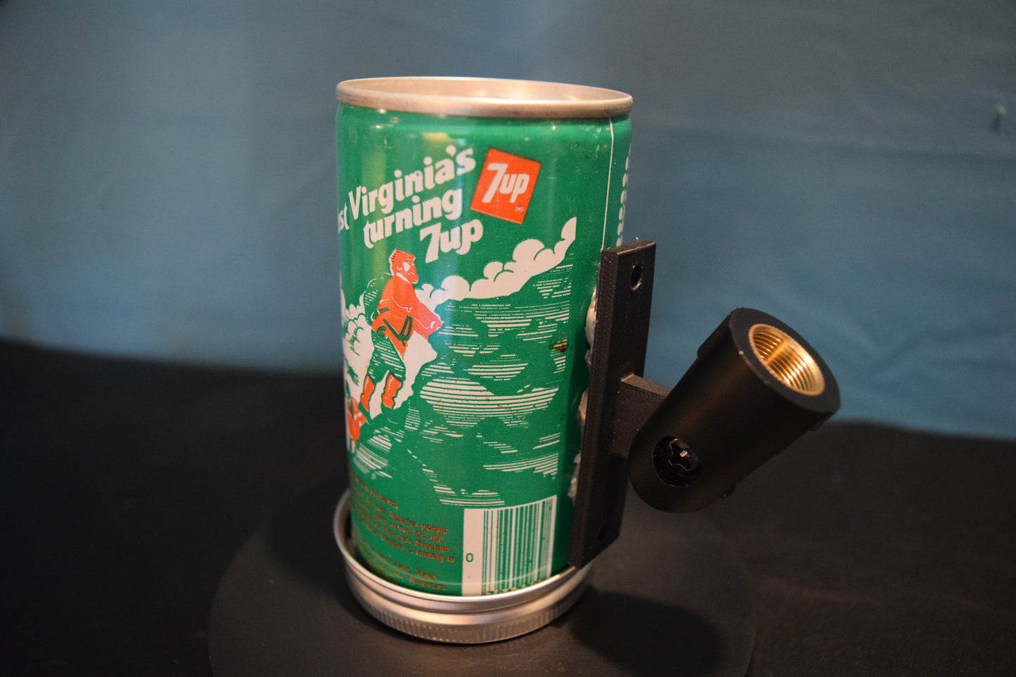 Lo Fi Soda Can Microphone - 50 States 1976 7Up West Virginia