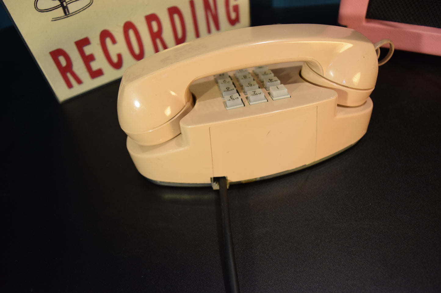 Telephone Microphone - Beige Western Electric Bell Princess